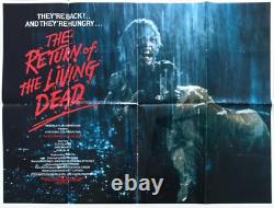 The Return Of The Living Dead (1985), Original UK quad Movie Poster