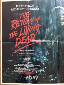 The Return Of The Living Dead (1985), Original UK quad Movie Poster The Return Of The Living Dead (1985), Original UK quad Movie Poster