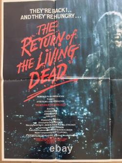 The Return Of The Living Dead (1985), Original UK quad Movie Poster