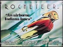 The Rocketeer Original Quad Movie Cinema Poster Walt Disney Billy Campbell 1991