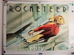 The Rocketeer Teaser Original UK Quad Movie Poster