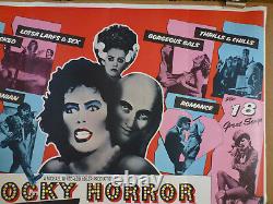 The Rocky Horror Picture Show (1975) ORIGINAL MOVIE FILM POSTER Paper-backed