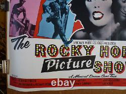 The Rocky Horror Picture Show (1975) ORIGINAL MOVIE FILM POSTER Paper-backed