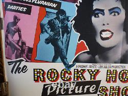 The Rocky Horror Picture Show (1975) ORIGINAL MOVIE FILM POSTER Paper-backed