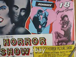 The Rocky Horror Picture Show (1975) ORIGINAL MOVIE FILM POSTER Paper-backed