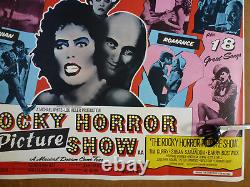 The Rocky Horror Picture Show (1975) ORIGINAL MOVIE FILM POSTER Paper-backed