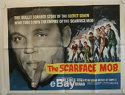 The Scarface Mob Original Uk Quad Film Poster
