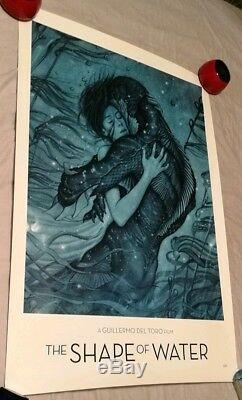 The Shape of Water Venice Film Premiere Original One Sheet Cinema Poster / Quad