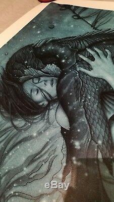 The Shape of Water Venice Film Premiere Original One Sheet Cinema Poster / Quad