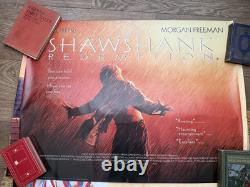 The Shawshank Redemption Original UK Quad Film Poster, 1990s Rolled Never Folded