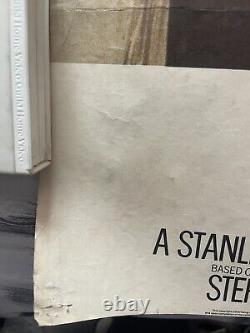 The Shining Rare Original Quad Poster 1980, Jack Nicholson, Shelley Duvall 30x40