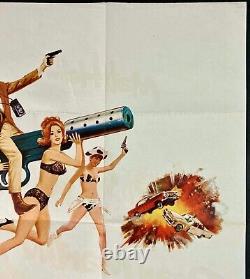 The Silencers Original Quad Movie Cinema Poster Dean Martin Matt Helm 1966