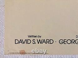 The Sting Original Movie Quad Poster 1973 Redford Newman Richard Amsel Art