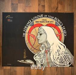 The Strange Colour Of Your Body's Tears Original Horror Movie Uk Quad Poster