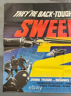 The Sweeney 2 Film Poster, 1978 Original UK Quad Cinema Poster
