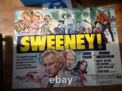 The Sweeney UK Quad Film Poster 1970s