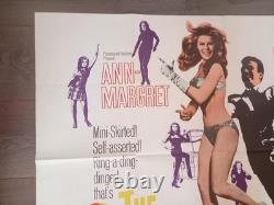 The Swinger 1966 British Quad Poster Ann-margret Tony Franciosa Robert Coote