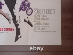 The Swinger 1966 British Quad Poster Ann-margret Tony Franciosa Robert Coote