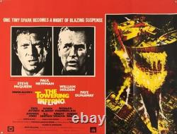 The Towering Inferno (1974) Original British Quad Movie Poster Ultra Rare Mint