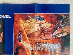 The Towering Inferno Original Movie Quad Poster 1974 Steve McQueen Paul Newman