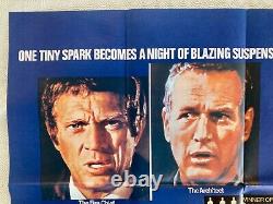 The Towering Inferno Original Movie Quad Poster 1974 Steve McQueen Paul Newman