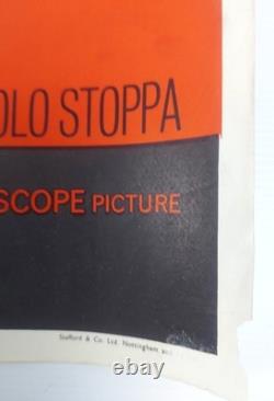 The Visit Original Uk Quad Movie Poster 1964 Ingrid Bergman