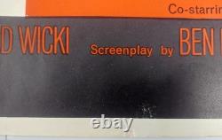 The Visit Original Uk Quad Movie Poster 1964 Ingrid Bergman