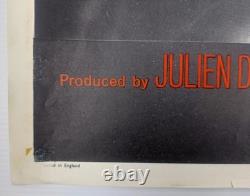 The Visit Original Uk Quad Movie Poster 1964 Ingrid Bergman