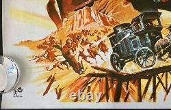 The War Wagon Original Quad Movie Poster John Wayne Kirk Douglas 1967