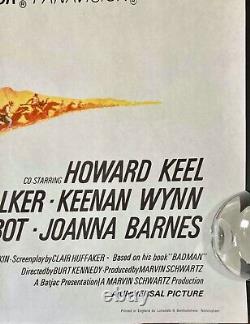 The War Wagon Original Quad Movie Poster John Wayne Kirk Douglas 1967