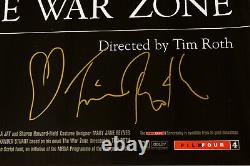 The War Zone 1999 UK Quad Lara Belmont Tim Roth Signed Gold Pen Arthouse Movie