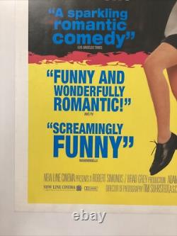 The Wedding Singer 1998 Original Quad Movie Poster 30x40 Inches