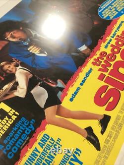 The Wedding Singer 1998 Original Quad Movie Poster 30x40 Inches