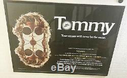 The Who Tommy Original Quad Film Poster Framed