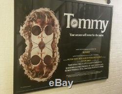 The Who Tommy Original Quad Film Poster Framed