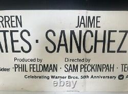 The Wild Bunch Original Vintage Movie Film Poster 1973 UK Quad 30 x 40 Inches