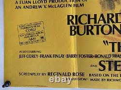 The Wild Geese Original UK British Quad Film Poster (1978) Roger Moore & Burton