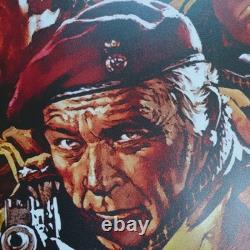 The Wild Geese U. K Quad Cinema Poster Excellent Condition Reissue 2025 Rolled