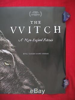 The Witch 2016 Original British Quad Movie Poster D/s Black Phillip The Vvitch