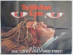The hills have eyes uk quad cinema film poster