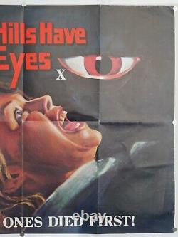 The hills have eyes uk quad cinema film poster