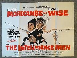 The intelligence men, 1965, Morecome and Wise, original film poster uk quad