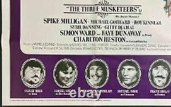 Three Musketeers ORIGINAL Quad Movie Film Cinema Poster Raquel Welch 1973
