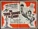 Three Stooges In Orbit Original Quad Movie Film Cinema Poster Moe Howard 1962