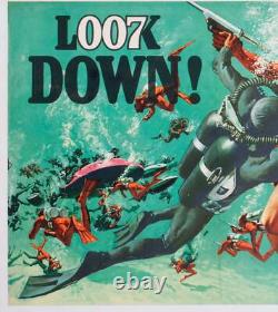 Thunderball 1965 UK Quad Advance Film Poster, Robert McGinnis & Frank McCarthy
