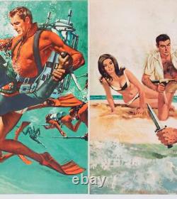 Thunderball 1965 UK Quad Advance Film Poster, Robert McGinnis & Frank McCarthy