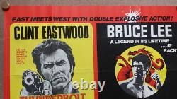 Thunderbolt & Lightfoot/Way of the Dragon Double Bill Original UK Quad Poster