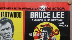 Thunderbolt & Lightfoot/Way of the Dragon Double Bill Original UK Quad Poster