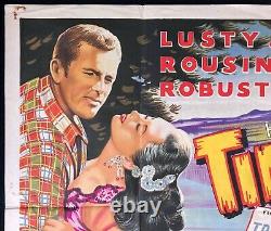 Timberjack Original Quad Movie Poster Sterling Hayden 1955