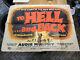 To Hell And Back 1956 Original Cinema Poster Uk Action Quad Poster Jesse Hibbs